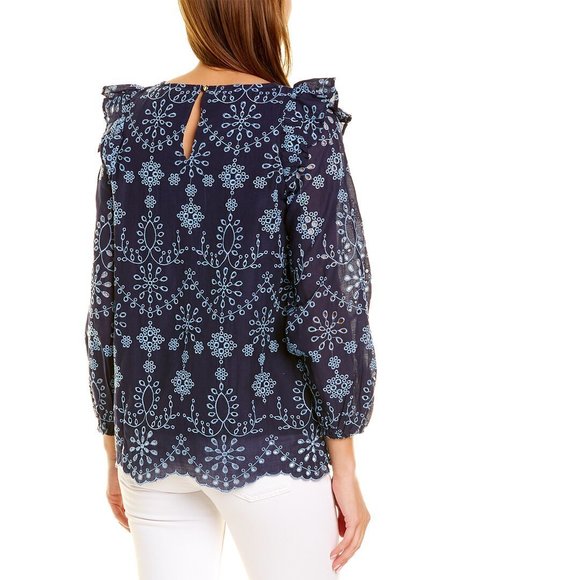 Sail to Sable Embroidered Top - Picture 2 of 4